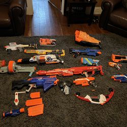 Nerf Gun Lot