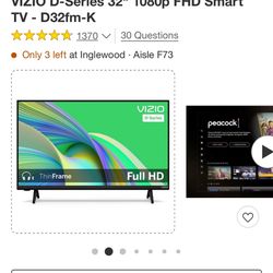 Smart Tv Vizio New In Box 