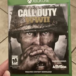 Call of Duty WWII Xbox One used