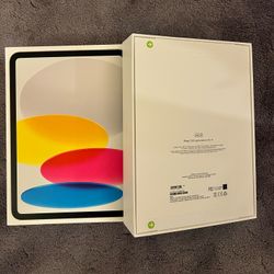 Apple iPad 10.9-inch Wi-Fi (2022, 10th generation) Silver 64GB NEW