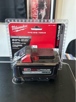Milwaukee battery 6.0 red lithium