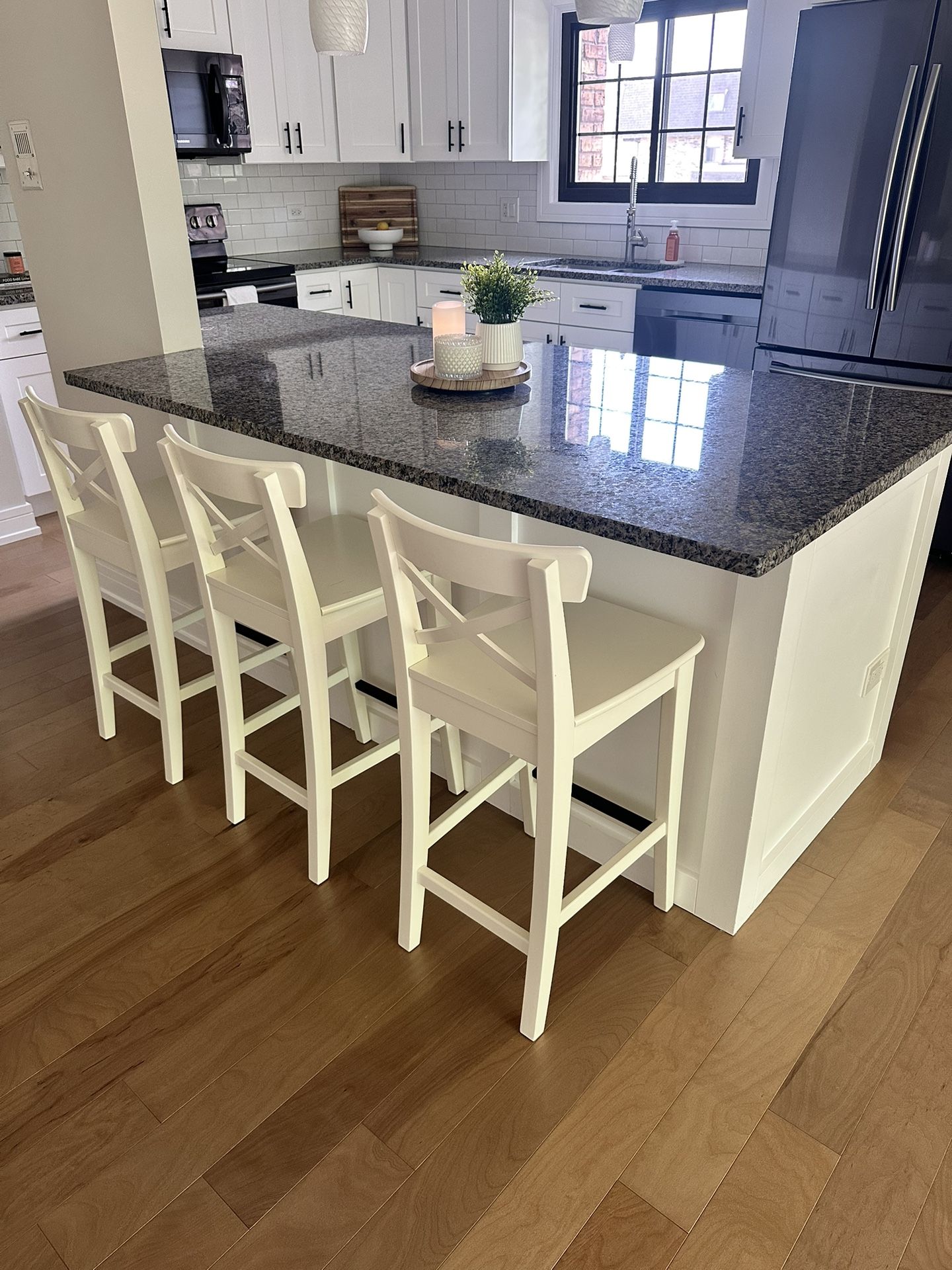 Three Barstools/Chairs