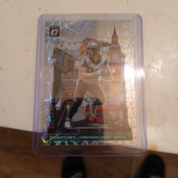 Christian Mccaffrey Downtown Football Card