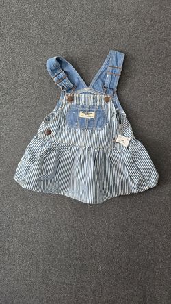 OshKosh B'gosh denim dress 6 Months Baby & Toddler Clothing Blue
