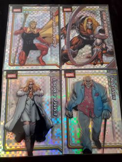 2026 Topps Chrome Marvel Trading Cards Lot of 4