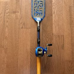 Gibson Bait Casting Reel Spatula, Blue