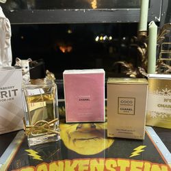 Perfume Lot Chanel Ysl Burberry 