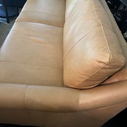 Leather Sofa 
