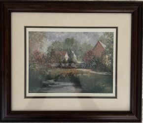 Vintage Judy O’Brien lithograph,