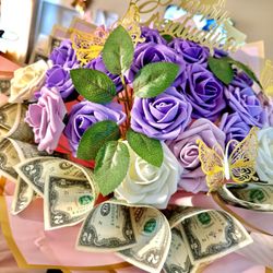 Flower Money Bouquets For All Occasions 