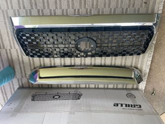 2021 Toyota Tundra chrome grille & hood