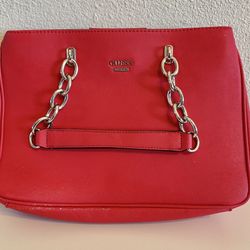Beautiful Red GUESS Britta Purse/Satchel Handbag/Bag Embroidered Flower  Design for Sale in Chula Vista, CA - OfferUp