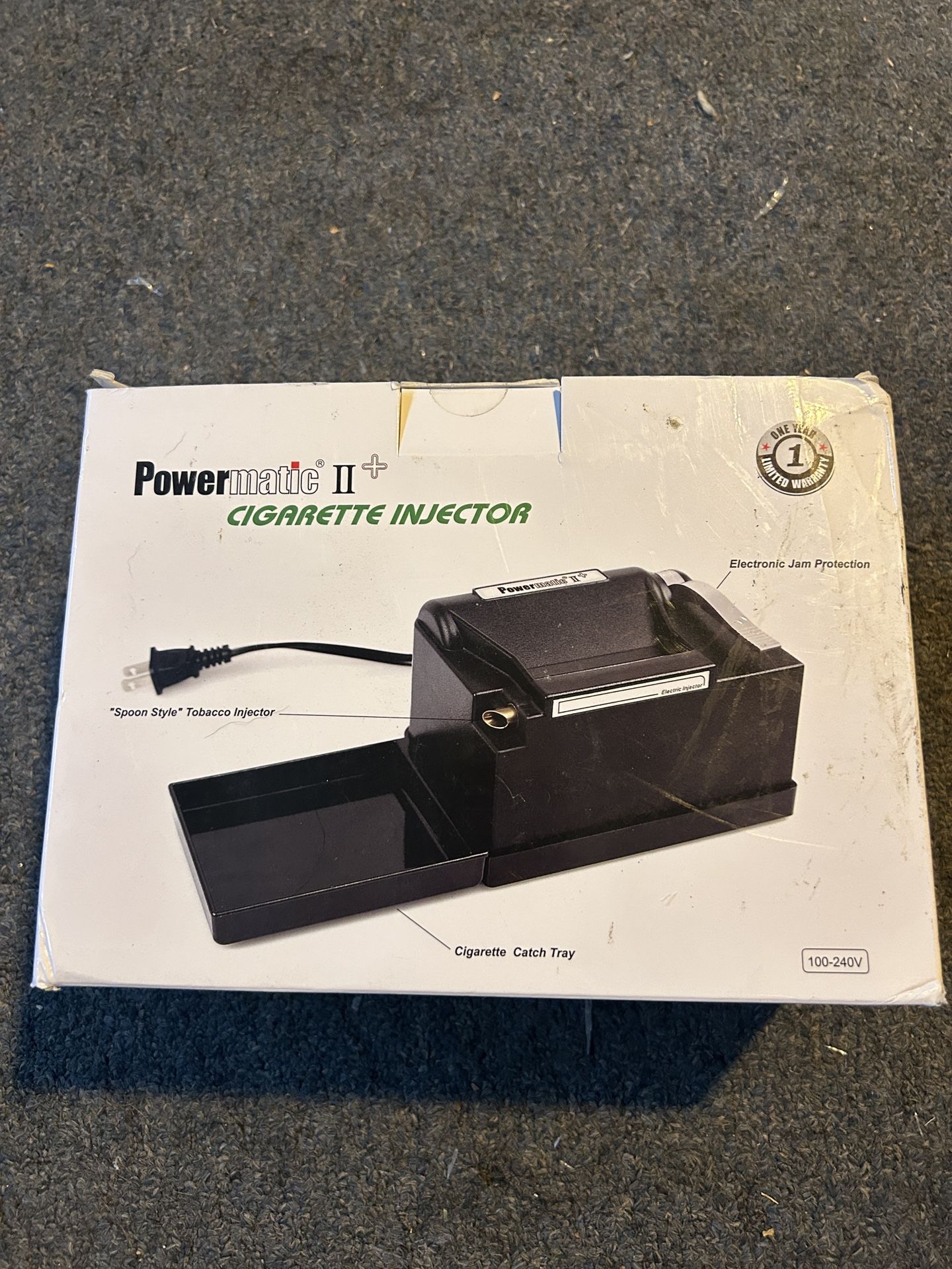 Powermatic 2 Cigarette Injector Machine