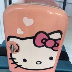Hello Kitty Mini Refrigerator And Warmer For Car
