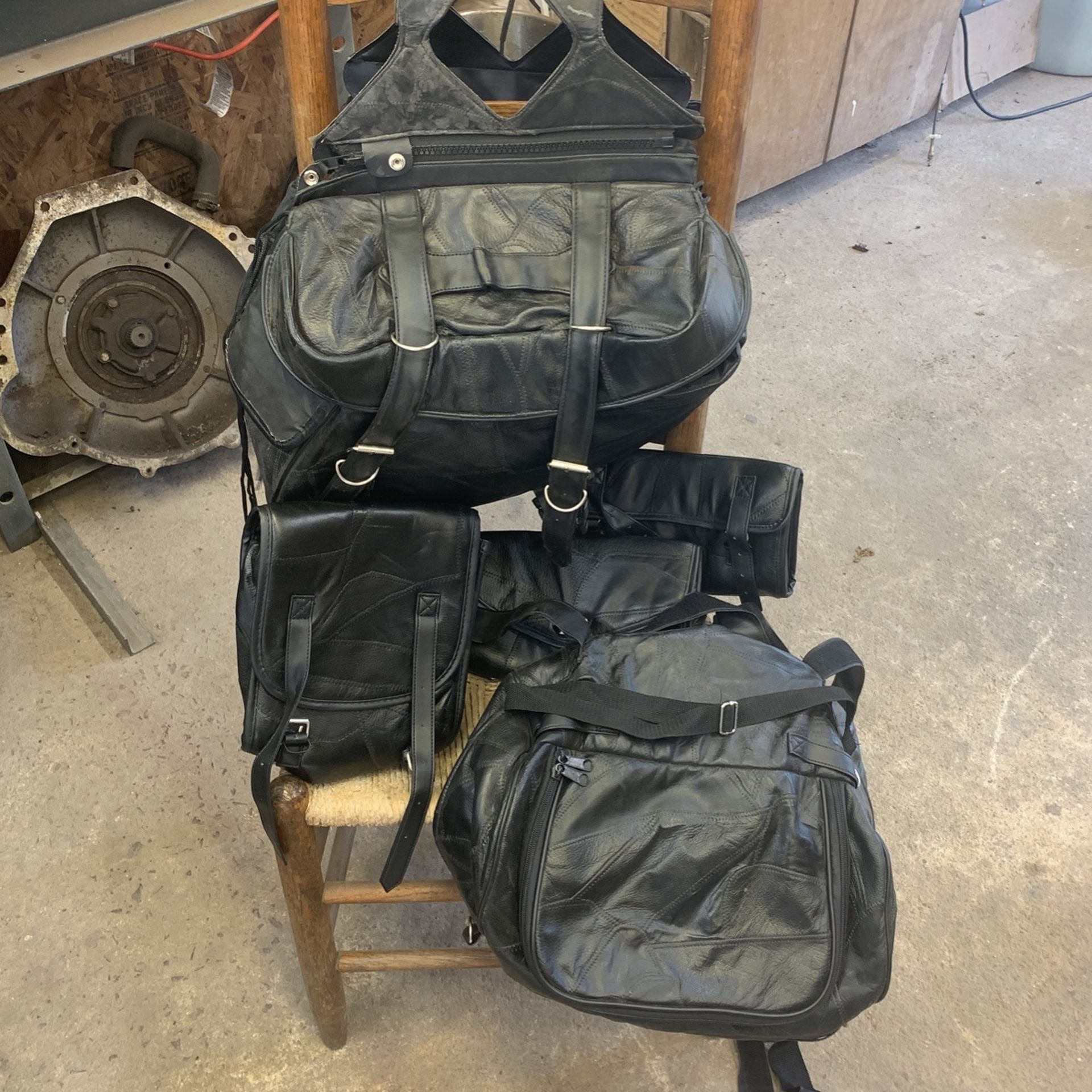 Motorcycle Bag Set.