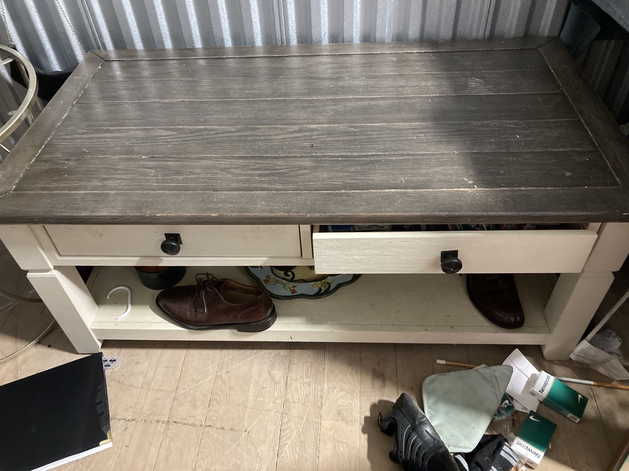 Matching Coffee Table 2 End Tables And Tv Stand/hutch