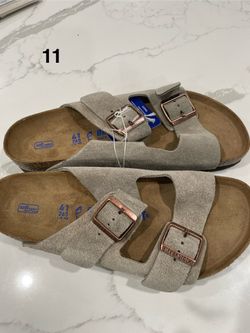 Birkenstock Arizona In Suede - Size 10 Women