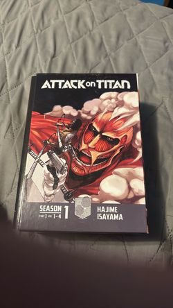 Attack on Titan Season 1 Part 1 Vol. 1-4 Manga