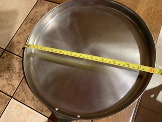 Copper cooking pan 12”