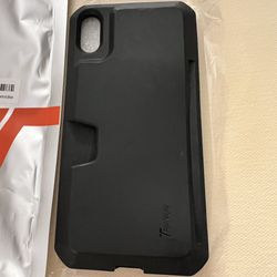 New iPhone Xs & iPhone X Credit Card Wallet Cover Case Heavy Duty Protection