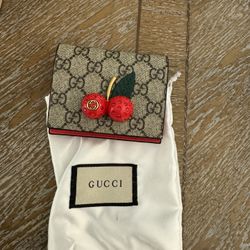 wallet With Red Interior 