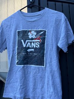 Vans Shirt Size m (10-12) Custom Fit