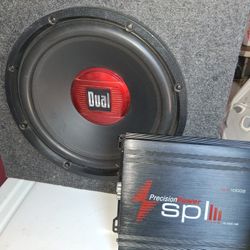Speaker and amp