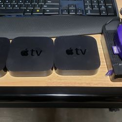 2 Apple Tv 3s 1 Apple Tv 2 Roku Lt And Hd 