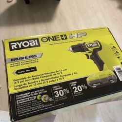 Brand new drill with chargers and tool bag  