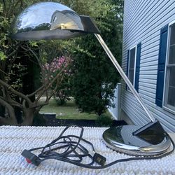 Mid century modern Desk lamp chrome