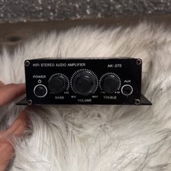 Stereo Audio Amplifier 