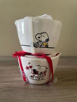 Peanuts Rae Dunn Measuring Cups