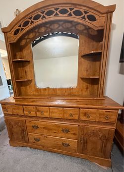 Beautiful Used Vintage Solid Wood Furniture