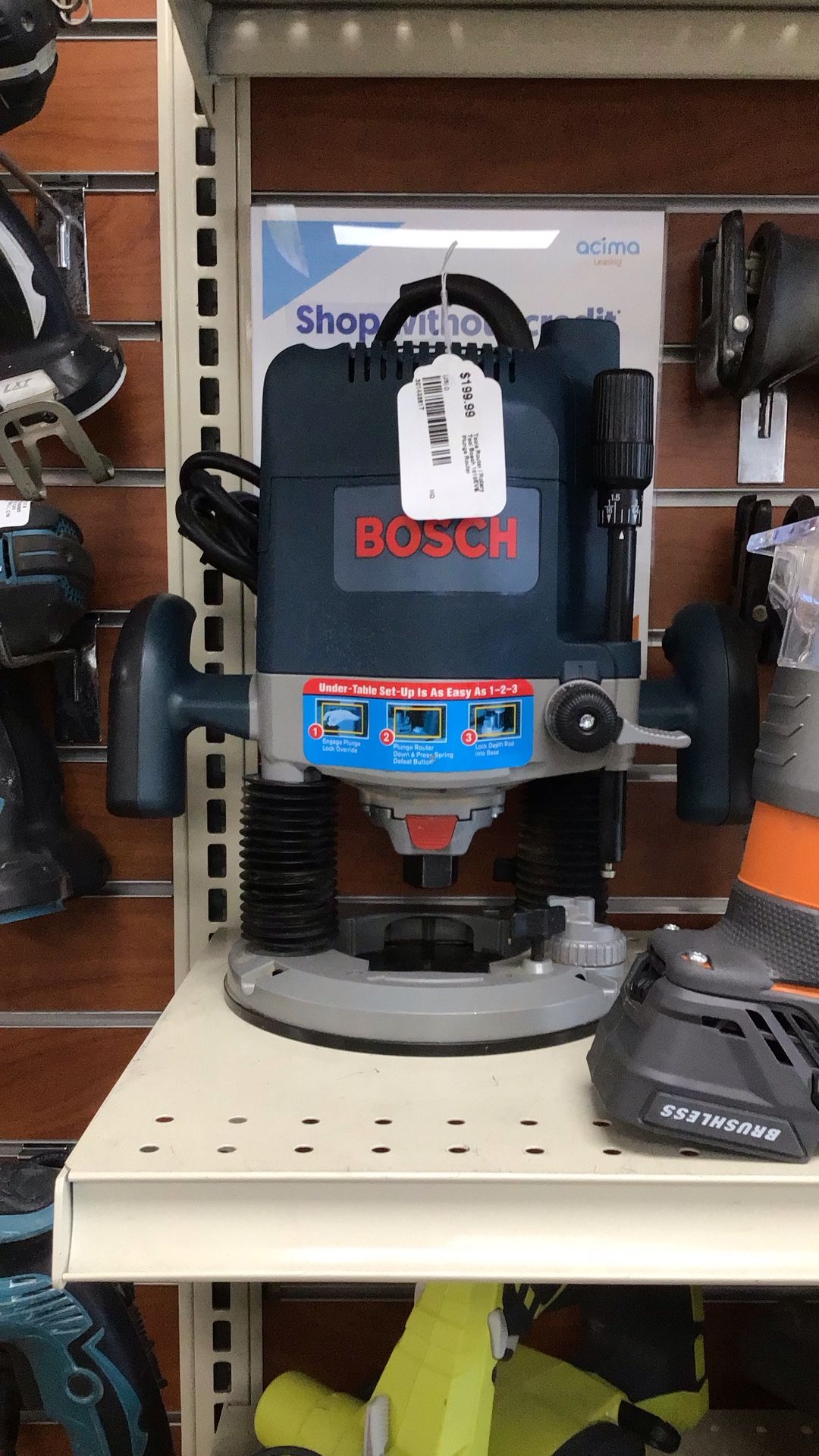 Bosch Rotary Tool 1619EVS Plunge Router