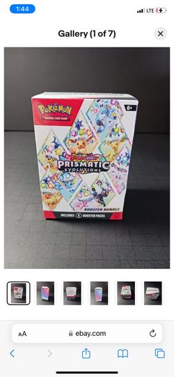 Prismatic evolution booster bundle
