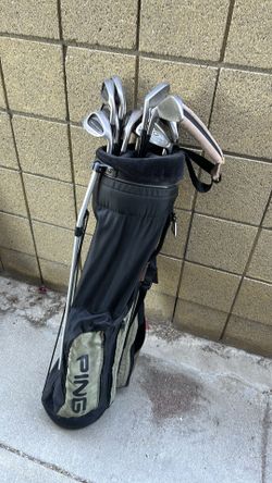 Ping bag with clubs