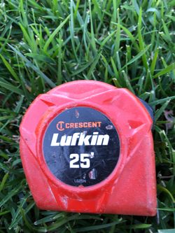 Lufkin 25’ measuring tape