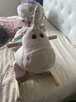 Toddler Unicorn Ride Rock Target Toy Pink 