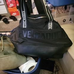 Very Large Steve Madden Tote Over Night Or Gym Bag Never Used 