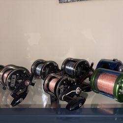 Newell, Penn, Shimano Reels 