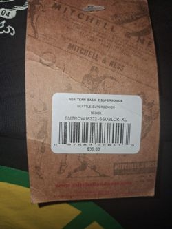 Seattle Supersonics Shirt