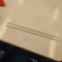 Awesome ruler here exactly 12inchs