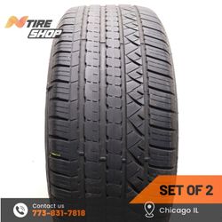 Set of 2 Used  7.5/32    255/50R19  107H  Dunlop  Grandtrek Touring A/S MO