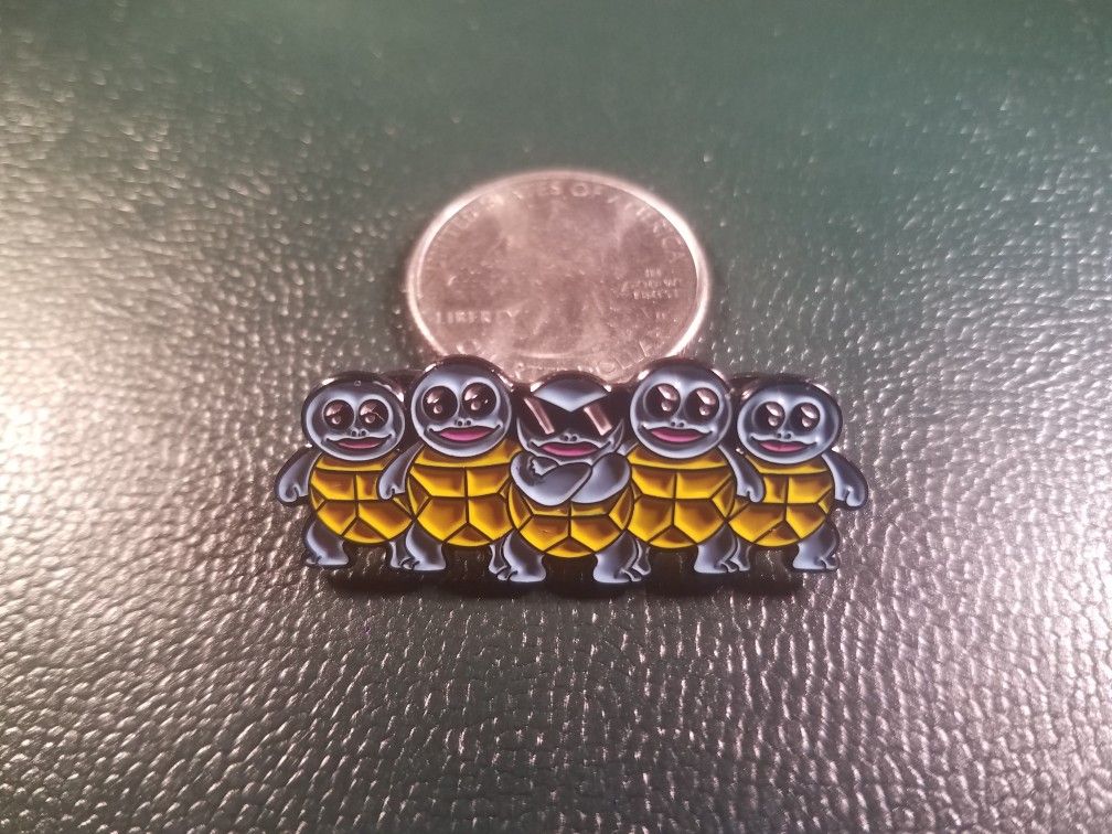 *SHIP ONLY* Squirtle Squad Hard Enamel Collectible Pokemon Pin Badge