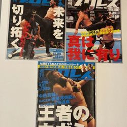 Wrestling Magazines (Shinsuke Nakamura) WWE/ NEW JAPAN PRO WRESTLING 