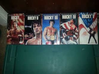 ROCKY VHS BOXSET