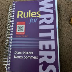 Rules For Writers