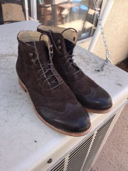 Oxford wingtip style boots "sebago" men's 11