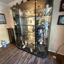 Black & Gold Curio - 3 Pieces 