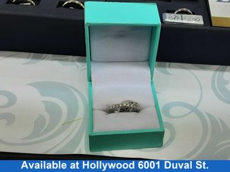 Ring - Wedding Band - White Gold 14k (.585) 2.7 grams Size 20
